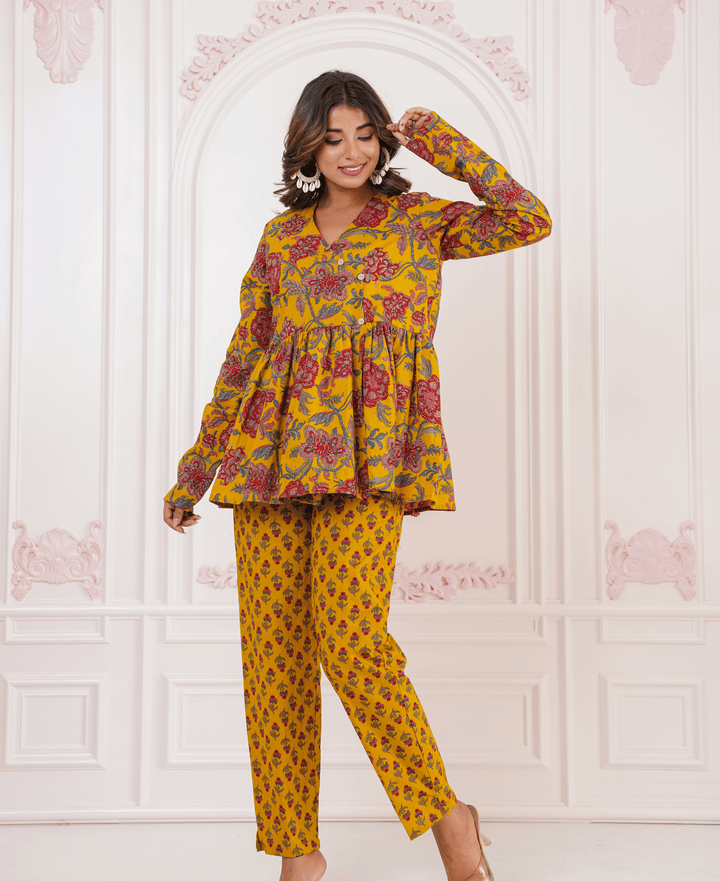 Jaipuri print cordset