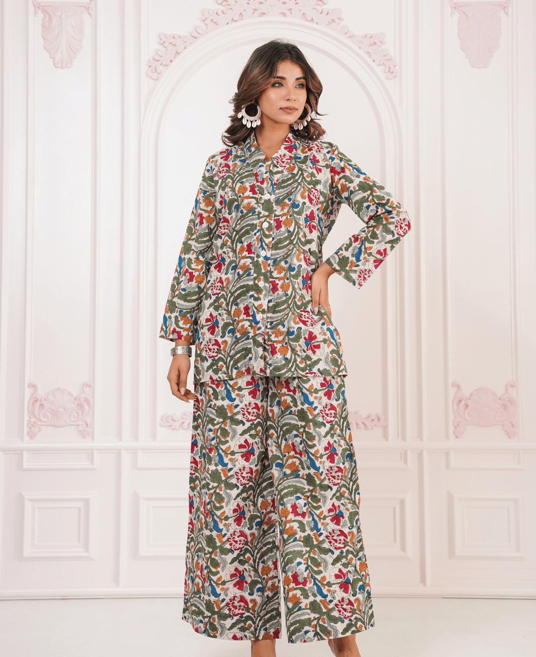 Jaipuri Hand Block Cordset