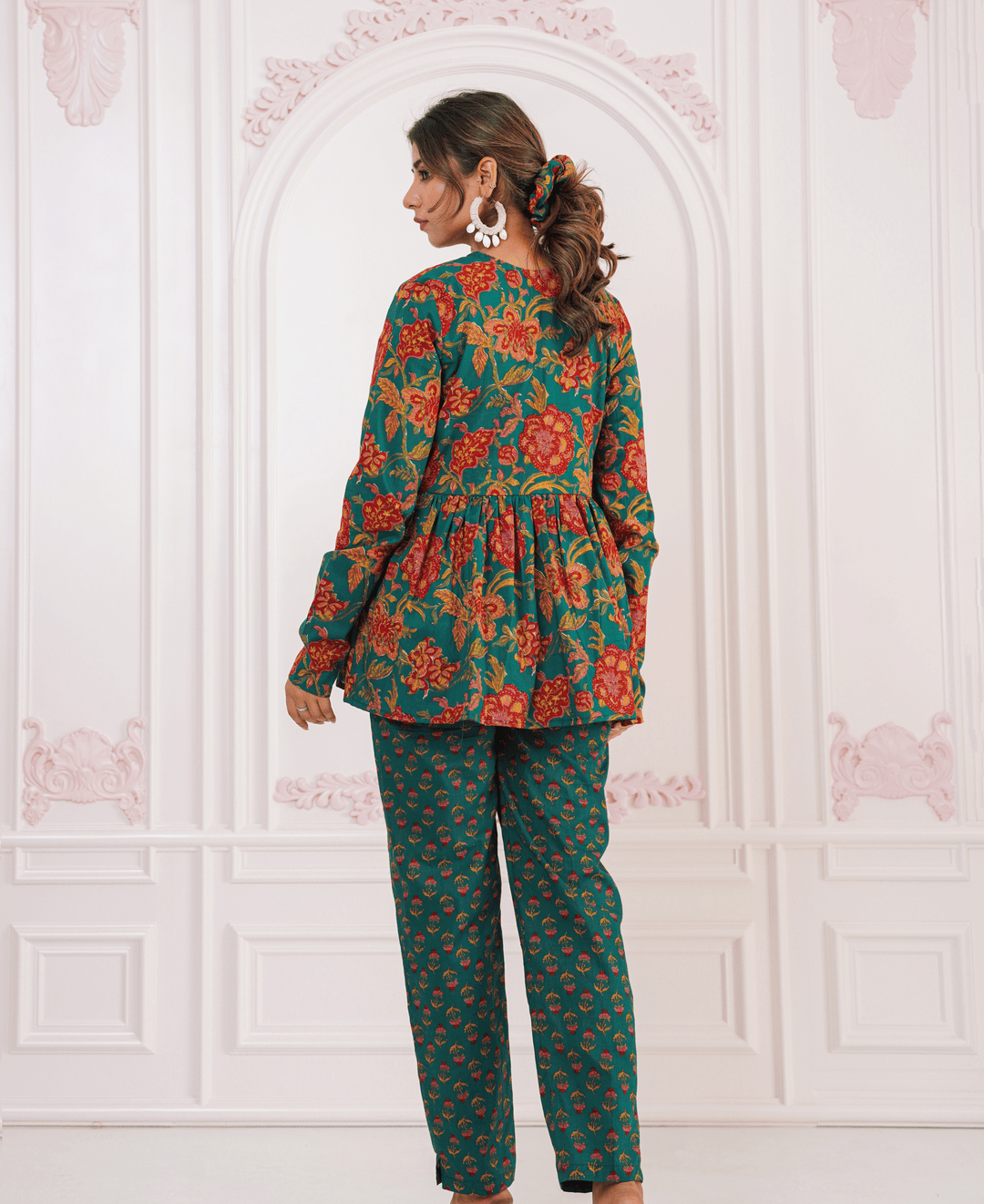 Jaipuri print cordset