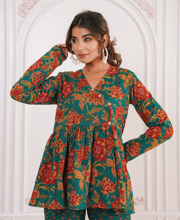 Jaipuri print cordset