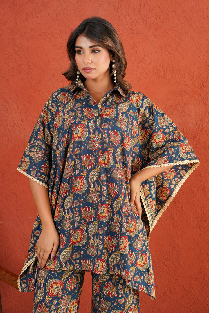 Dark blue Kaftaan
