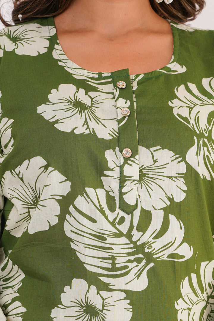 Lounge wear cotton set