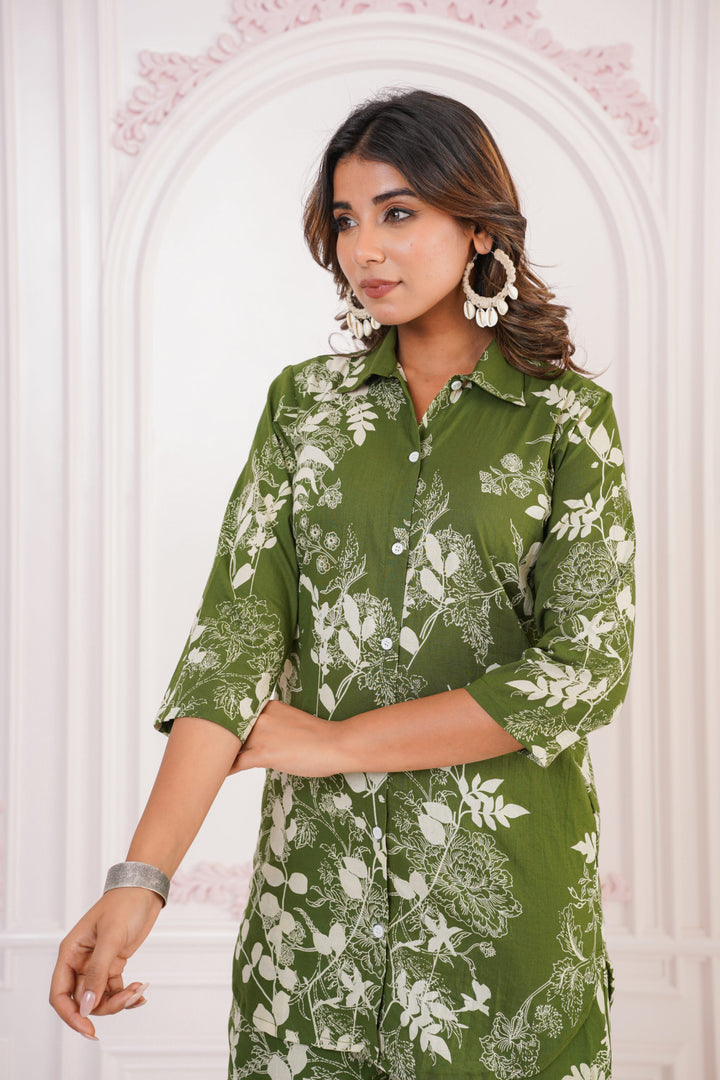 Jaipuri print Cotton cordset