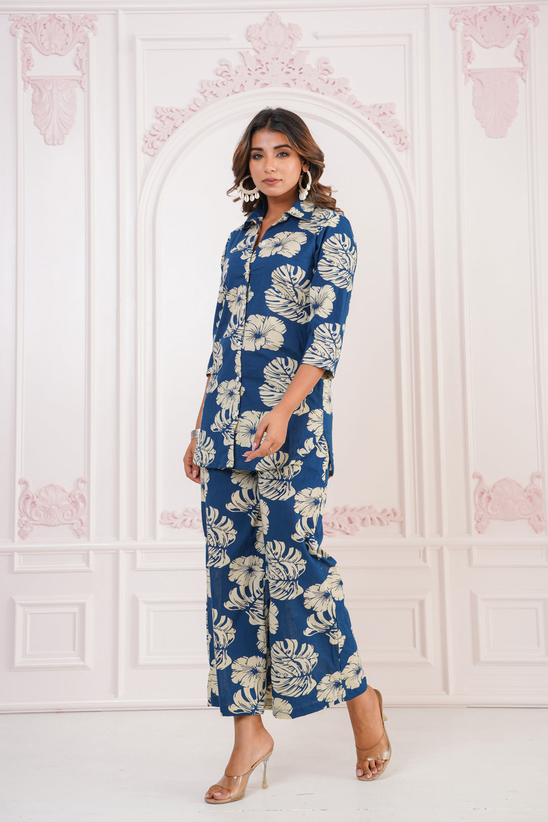 Jaipuri print Cotton cordset