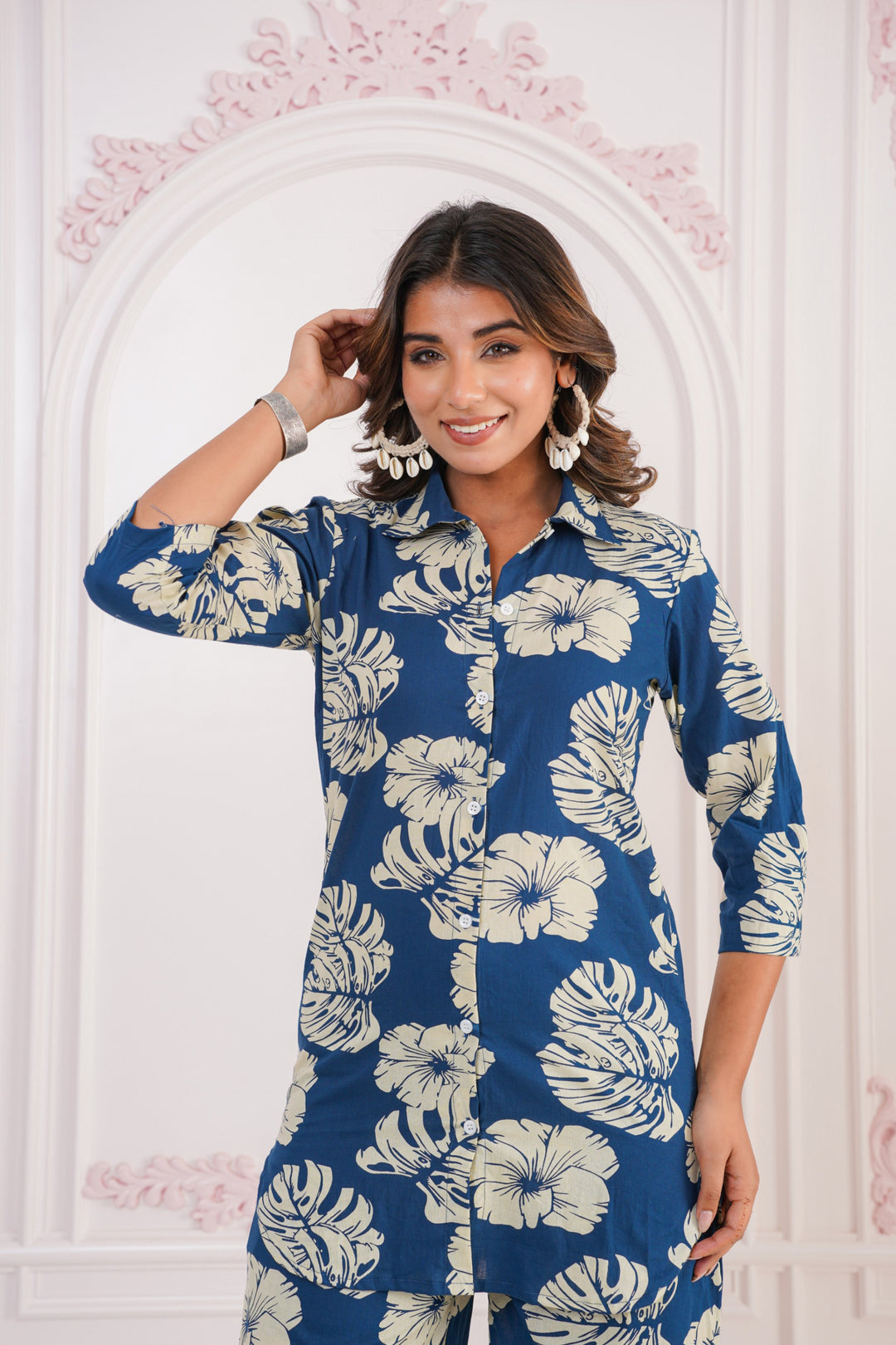 Jaipuri print Cotton cordset