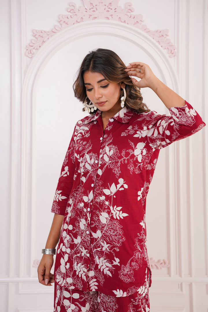 Jaipuri print Cotton cordset